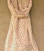 Designer quirky trendy printed multicolour scarf