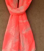 Designer quirky trendy printed multicolour scarf