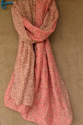 Designer quirky trendy printed multicolour scarf 1