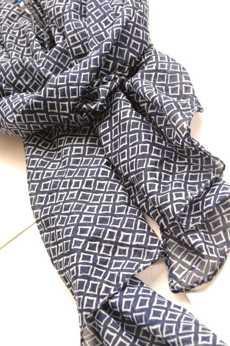 Designer quirky trendy printed multicolour scarf