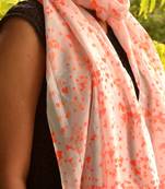 Designer quirky trendy printed multicolour scarf