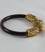 Preety Stretchable Bangles Kara  Colour Maroon