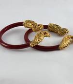 Wonderfull Stretchable Bangles Colour Red