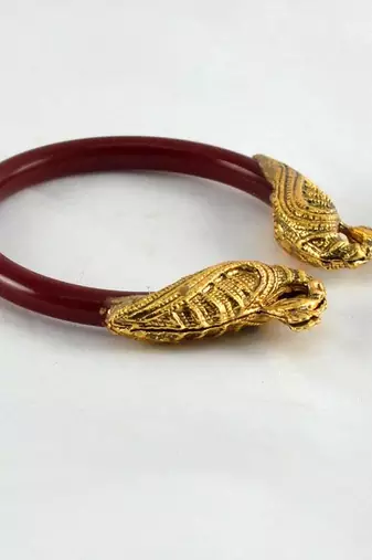 Fabulous Stretchables Bangles Colour Red