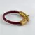 Acrylic Stretchable Bangles Kara Colour Red