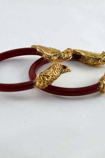 Fab Stretchable Bangles Colour Red