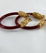 Lovely Stretchable Bangles Colour Red