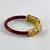 Stylish Stretchable Meenakari Bangles Kara Colour Red