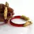 Exclusive Stretchable Bangles 21Cut Trans  Red