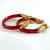 ElegantStretchable Bangles 21Cut Trans Red