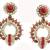 pink earrings
