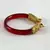 Dazzling Stretchable Bangles 21Cut Kara Trans Red