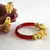 Marvellous Stretchable Bangles 21Cut Trans Red