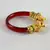 Trendy Stretchable Bangles 21Cut Kara Trans Red