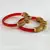 Wonderful Stretchable Bangles Trans Red