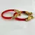 Beautiful  Stretchable Bangles Trans Red