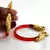 Beautiful  Stretchable Bangles Trans Red