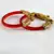 Dazzling Stretchable Bangles Trans Red
