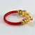 Acrylic Stretchable Bangles  Kara Trans Red