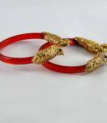 Striking Stretchable Bangles Trans Red
