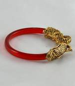 Fab Stretchable Bangles Kara Trans Red