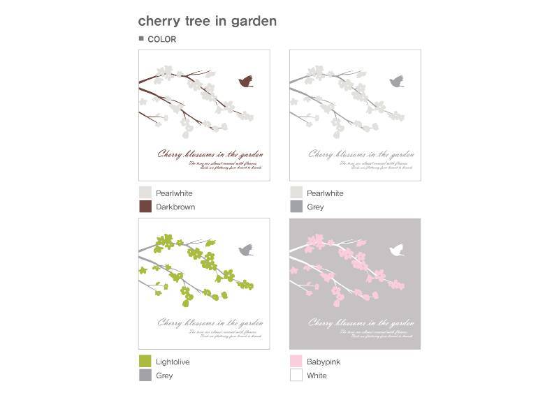 Cherry Tree Blossom Wall Decal