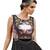 Off Black embroidered art silk semi stitched party-wear-gowns