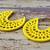 Smart yellow Web hoops