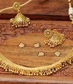 Designer Gold Plated Necklace Set