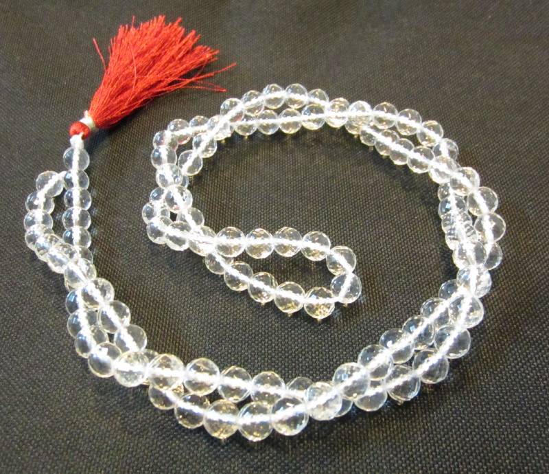 Crystal Jap Mala 108 Bead  , 
