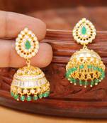 Beautiful High Gold Designer Jhumkas