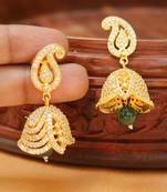 Designer Gold plated Mango Earrings