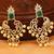 Awesome Designer High Gold Plated Party Wear Peacock Earrings
