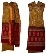 Beautiful boutique dress bandhani bandhej dress material in cotton kutchi traditional indian salwar kameez
