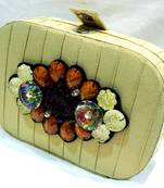 Golden box clutch