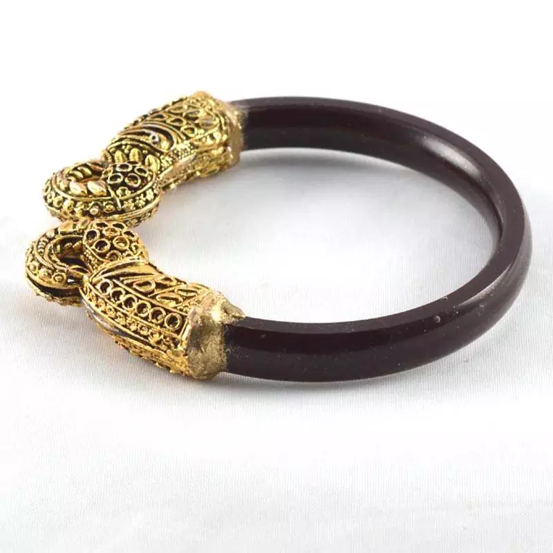 Stretchable Bangles 21Cut Colour Maroon