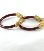 Sizzling Stretchable Bangles Colour Red