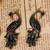 Antique Peacock Earrings(CFE0038)