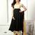 Black And Cream Gherdar Georgette Designer Anarkali Suits