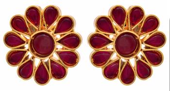 Mahalaxmi Pink Stone Designer Pendant Set for Girls & Women 2