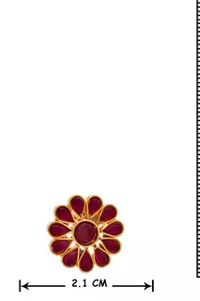 Mahalaxmi Pink Stone Designer Pendant Set for Girls & Women