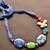 Underwater Blue Charm Dori Necklace