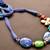 Underwater Blue Charm Dori Necklace