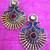 Ode to the Monsoon & Dancing Peacocks Earring h078
