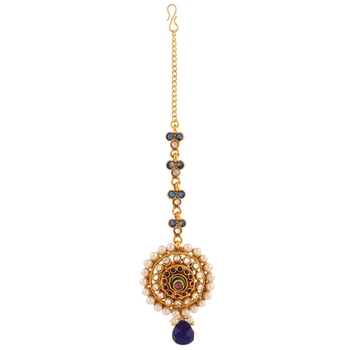 Dancing Girl Bridal Sets maang Tikka tika for Wedding Indian Jewelry for Women