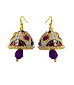 Kundan Meenakari Tokri Jhumki