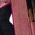 Black and Pink Woven Kanchipuram Spun Silk Saree With Unstitched Blouse