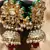 Gold Plated Jaipuri Royal Kundan Jhumkaas