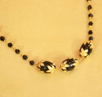 Black Meenakari  Mangalsutra 2