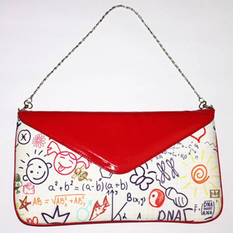 Doodle Envelope Clutch